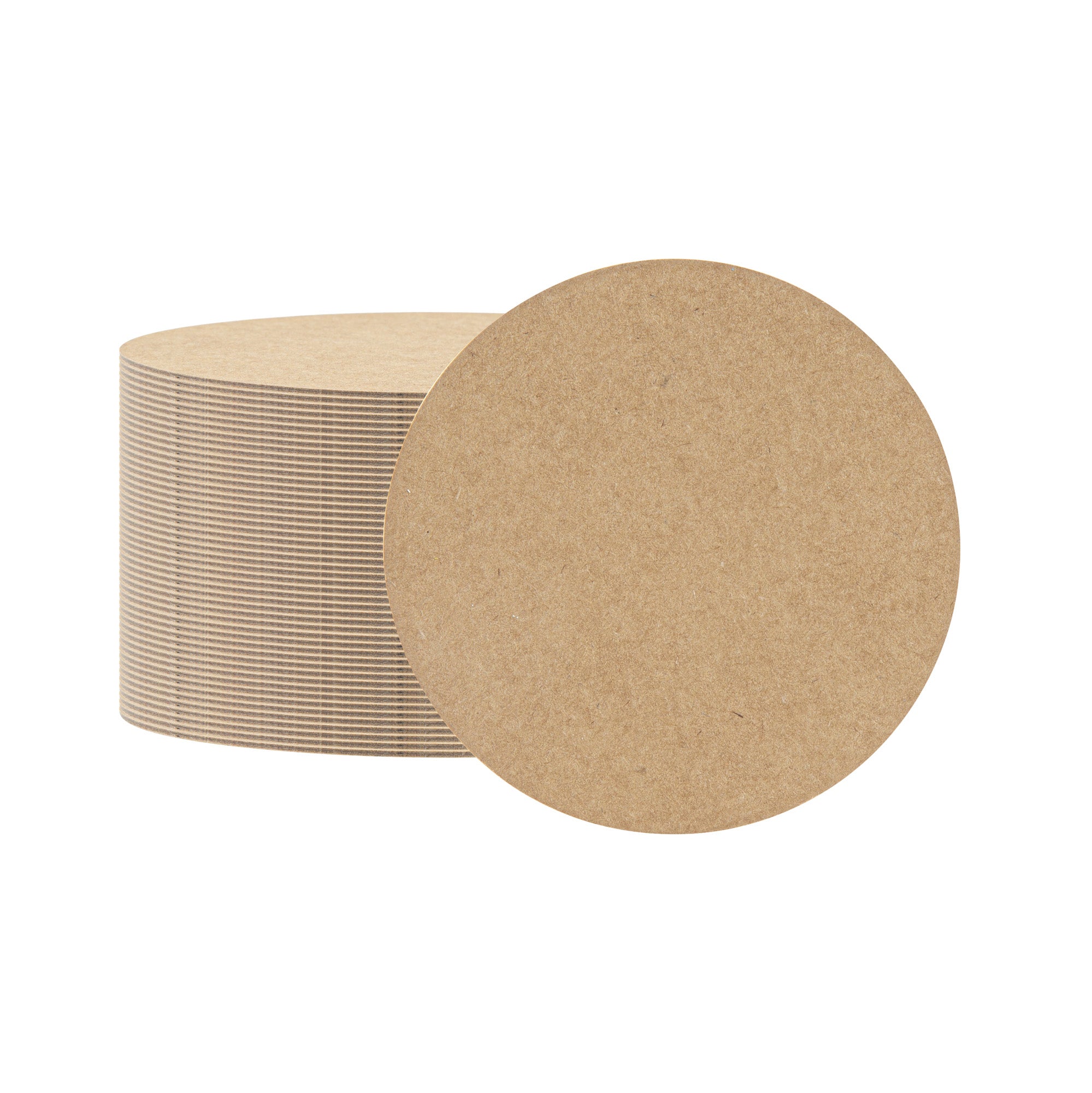 Bar Lux Round Kraft Paper Coaster - 3 1/2" - 1000 count box