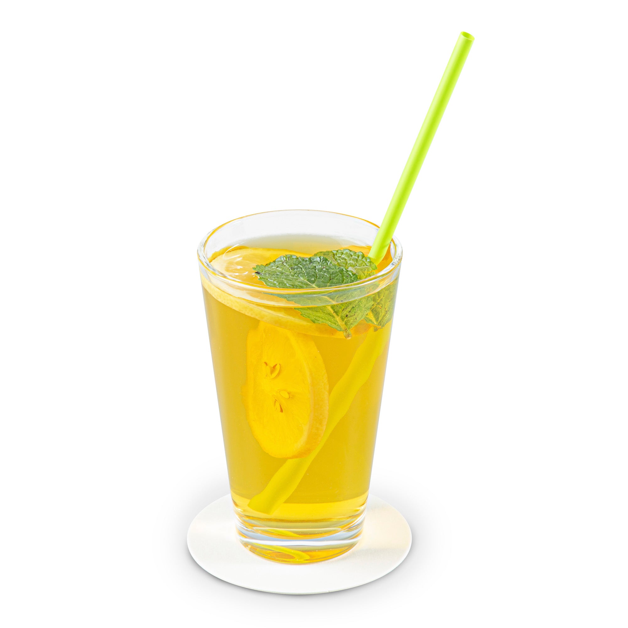 Bar Lux Round White Paper Coaster - 3 1/2" - 1000 count box