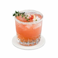 Bar Lux Round White Paper Coaster - 3 1/2