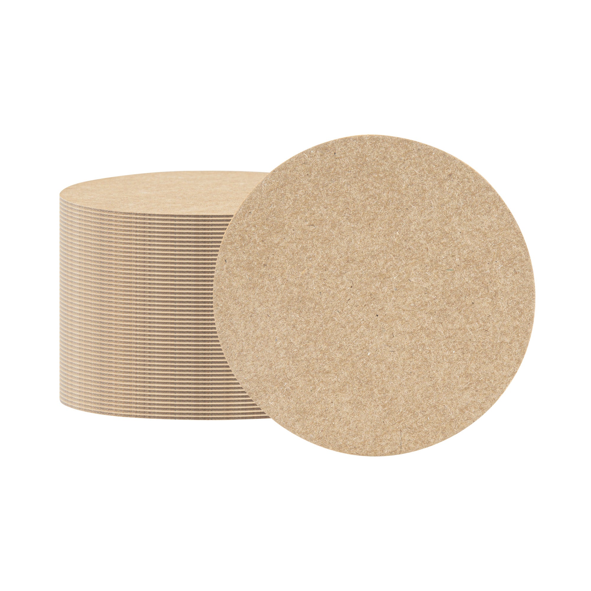 Bar Lux Round Kraft Paper Coaster - 4" - 1000 count box