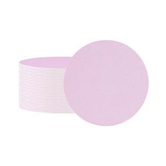 Bar Lux Round Pink Paper Coaster - 4