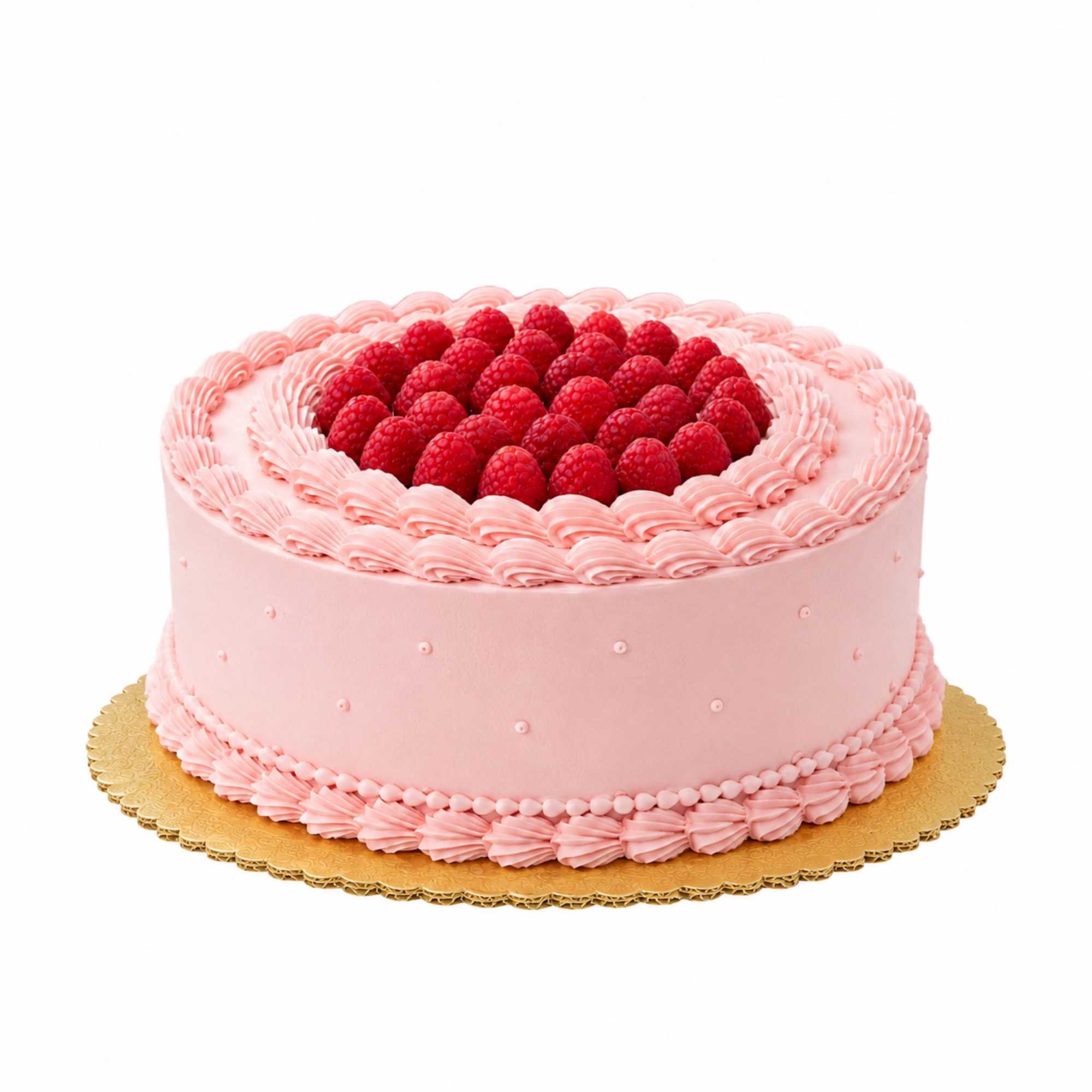 Pastry Tek Round Gold Cake Board - Scalloped Edge - 15 3/4" - 100 count box