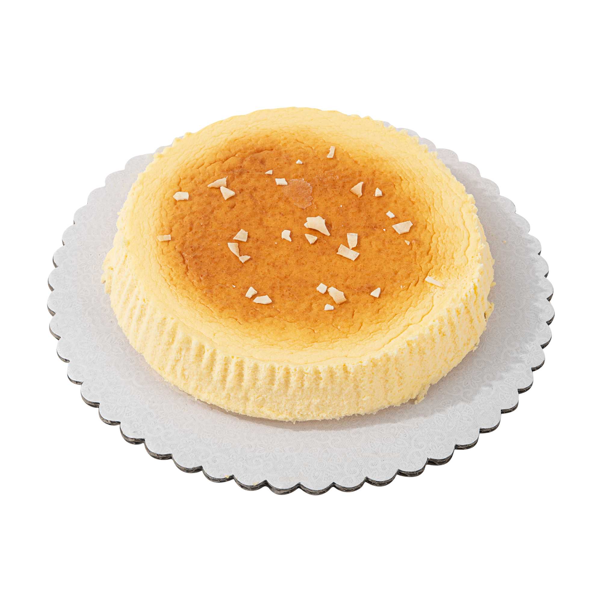 Pastry Tek Round White Cake Board - Scalloped Edge - 10" - 100 count box