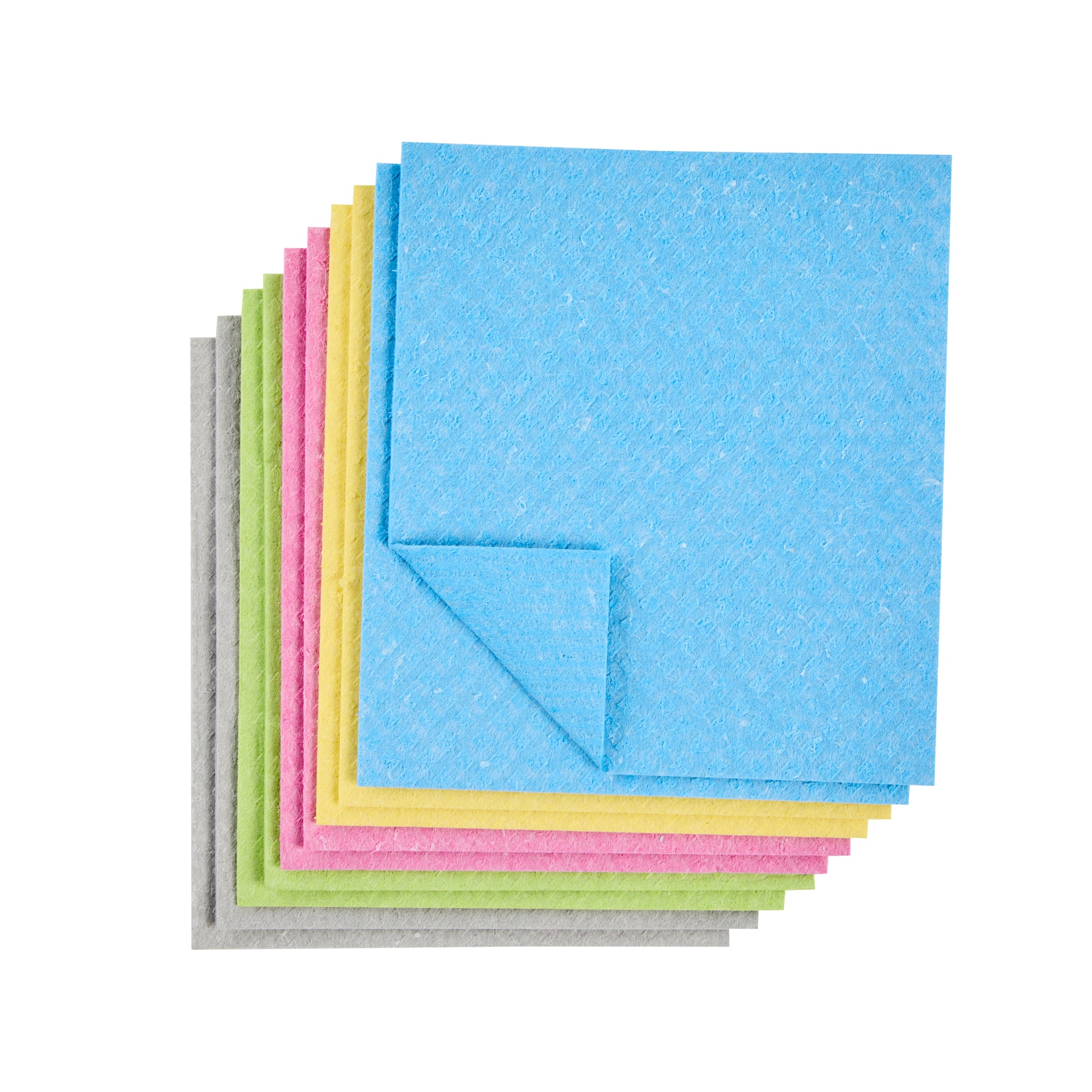 Clean Tek Professional Assorted Reusable Swedish Dishcloth - 6 3/4" x 7 3/4" - 200 count box