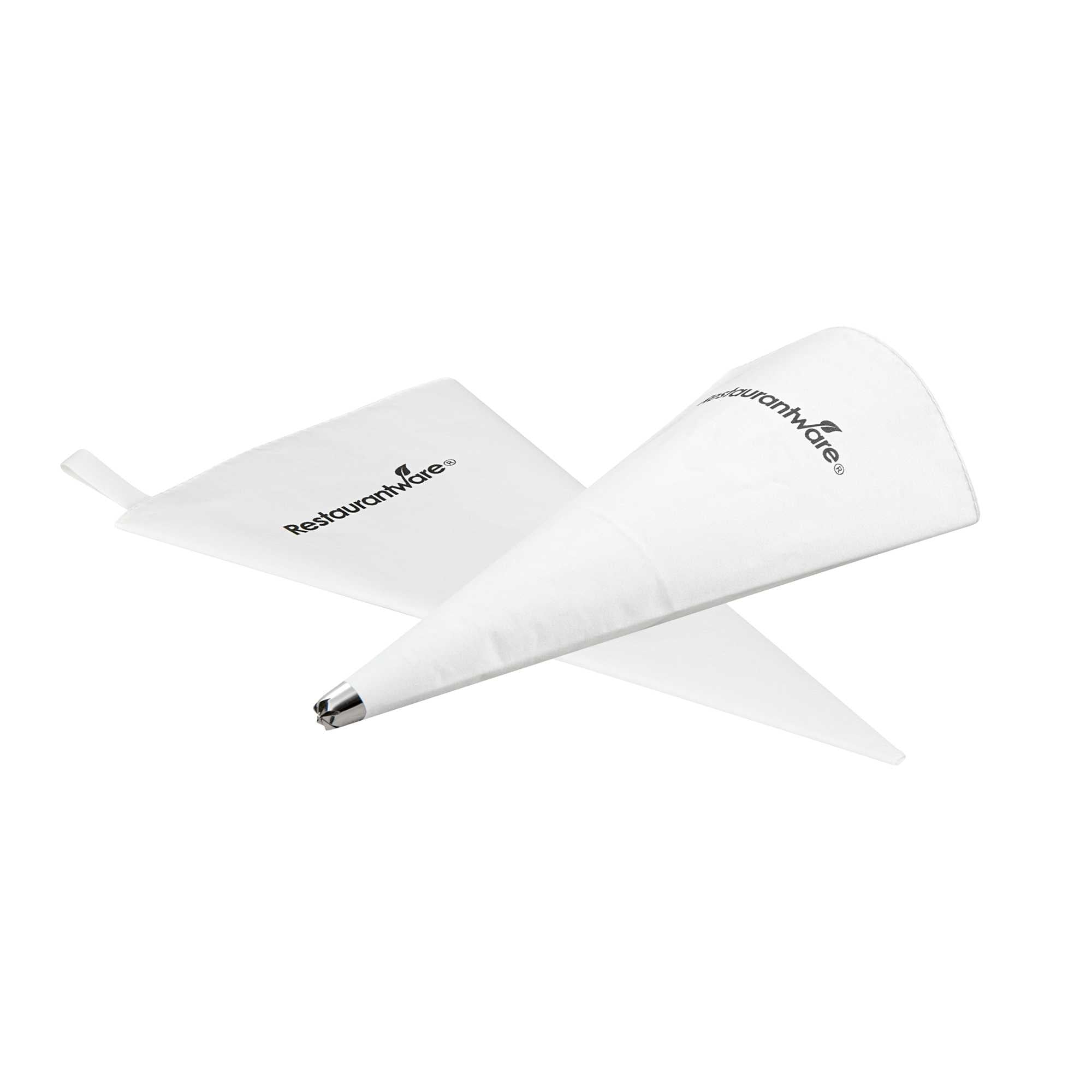 Pastry Tek Plastic Coated Canvas Reusable Pastry Piping Bag - 12" - 1 count box