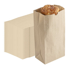 SustainaLite 8 lb Kraft Paper Bag - 6