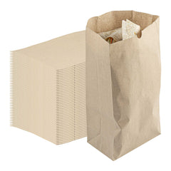 SustainaLite 12 lb Kraft Paper Bag - 7