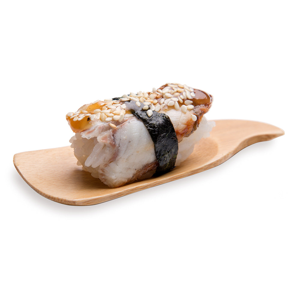 Bambuddha Natural Bamboo Spoon - Carved - 4" x 1 1/2" - 100 count box