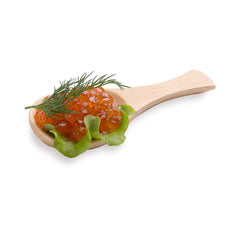 Bambuddha Natural Bamboo Spoon - Carved - 3 1/2