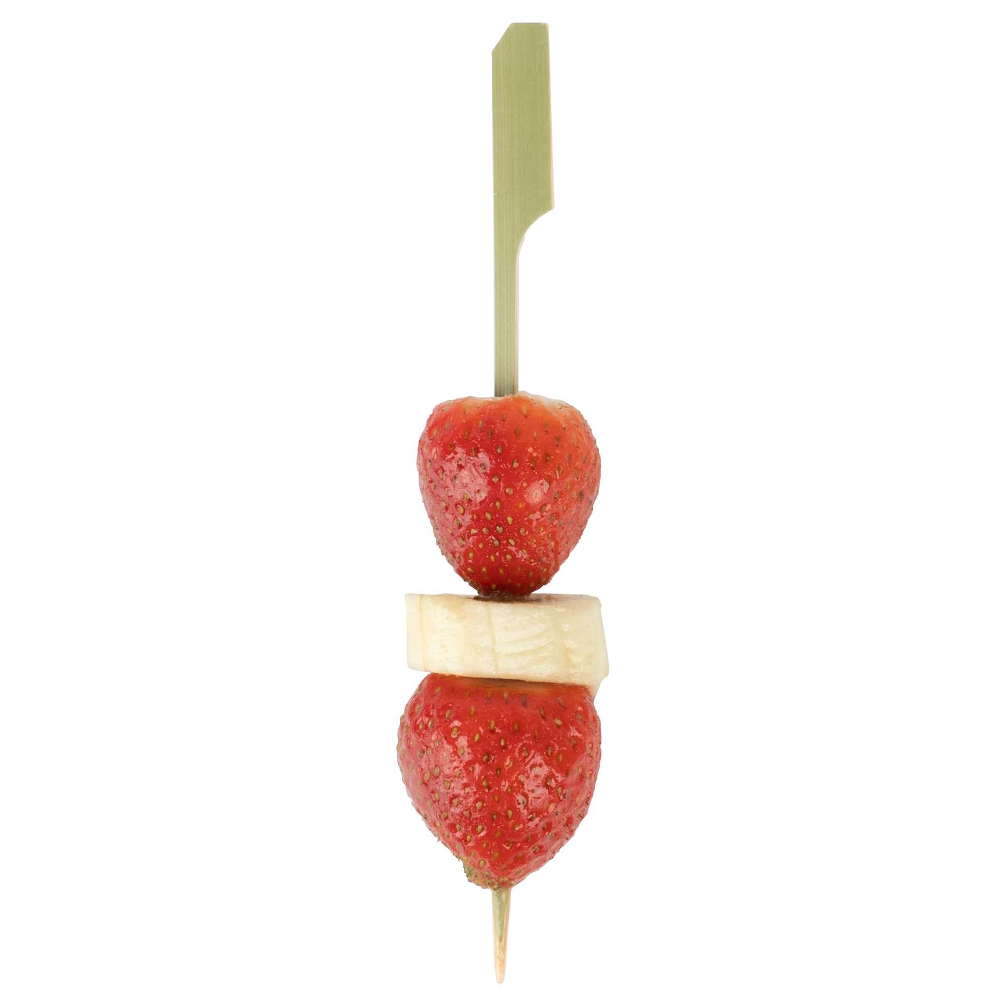 Pixy Natural Bamboo Paddle Skewer - 6" - 100 count box