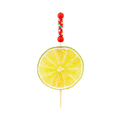 Pixy Red Bamboo Braided Pick - 4