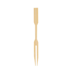 Bambuddha Natural Bamboo Asian Fork - 3 1/2