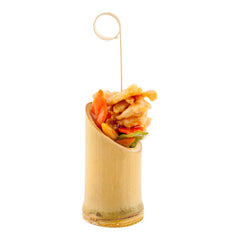 Bambuddha Round Natural Bamboo Tube - 2
