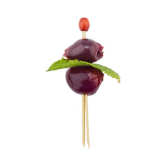 Pixy Natural Bamboo Double Pick - 3 1/2