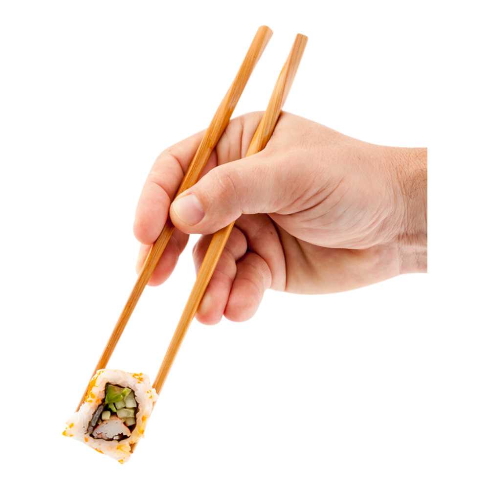 Bambuddha Natural Bamboo Twisted Chopsticks - 9" - 1000 count box