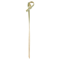 Natural Bamboo Twisted Knot Pick - 4