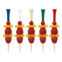 Pixy Assorted Bamboo Golf Tee Pick - 4