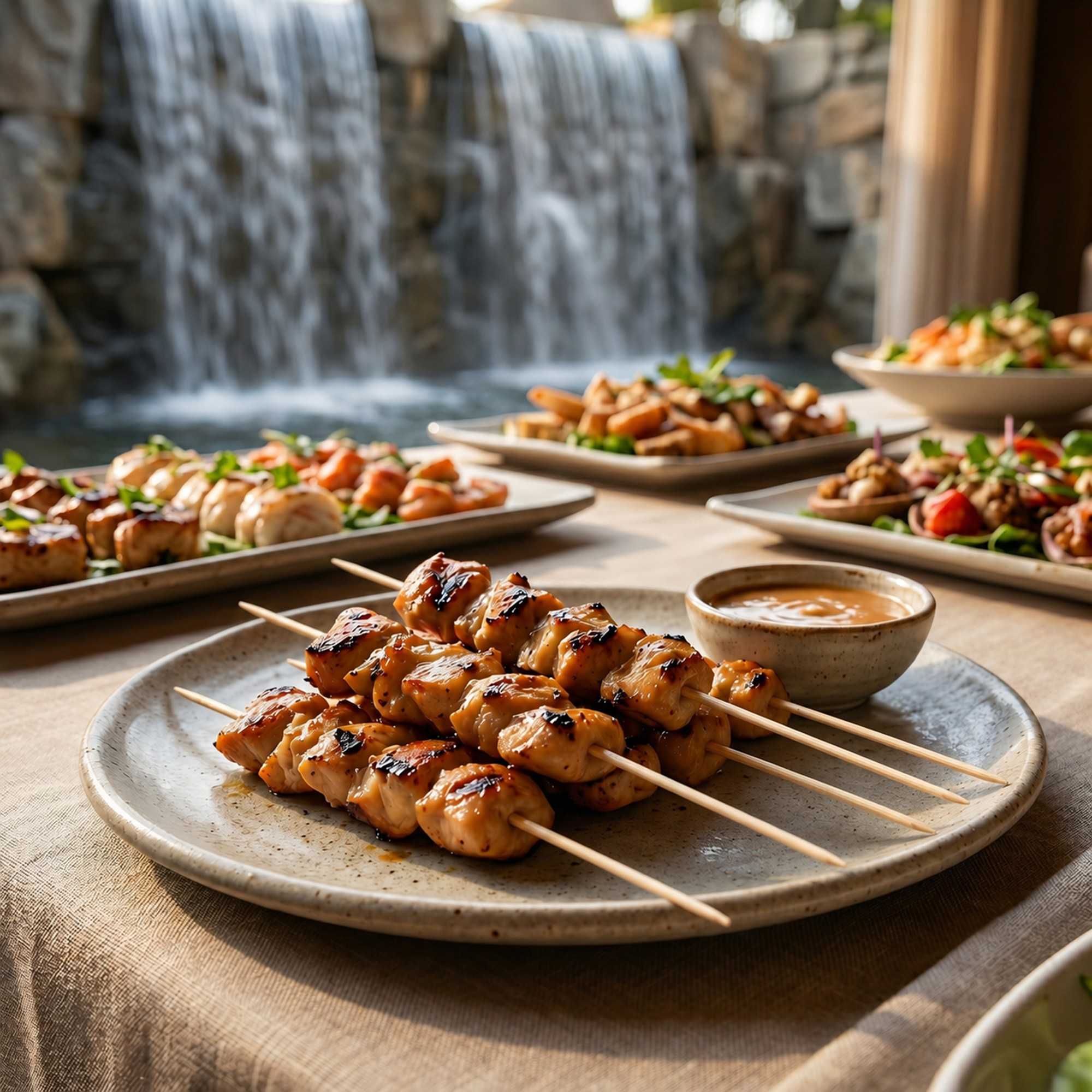 Pixy Robata Sturdy Natural Bamboo Grilling Skewer - 10" - 100 count box