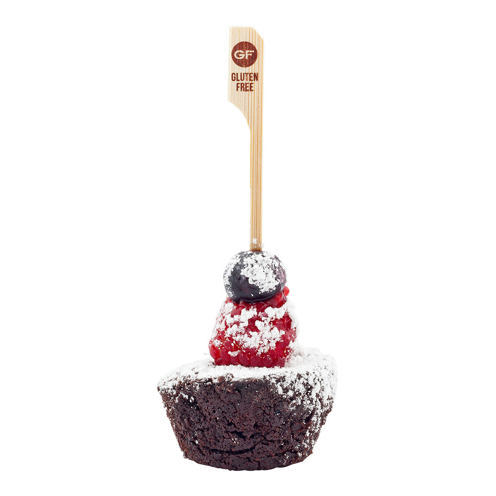 RW Smart Natural Bamboo Paddle Pick / Food Marker - Gluten Free - 4" - 1000 count box