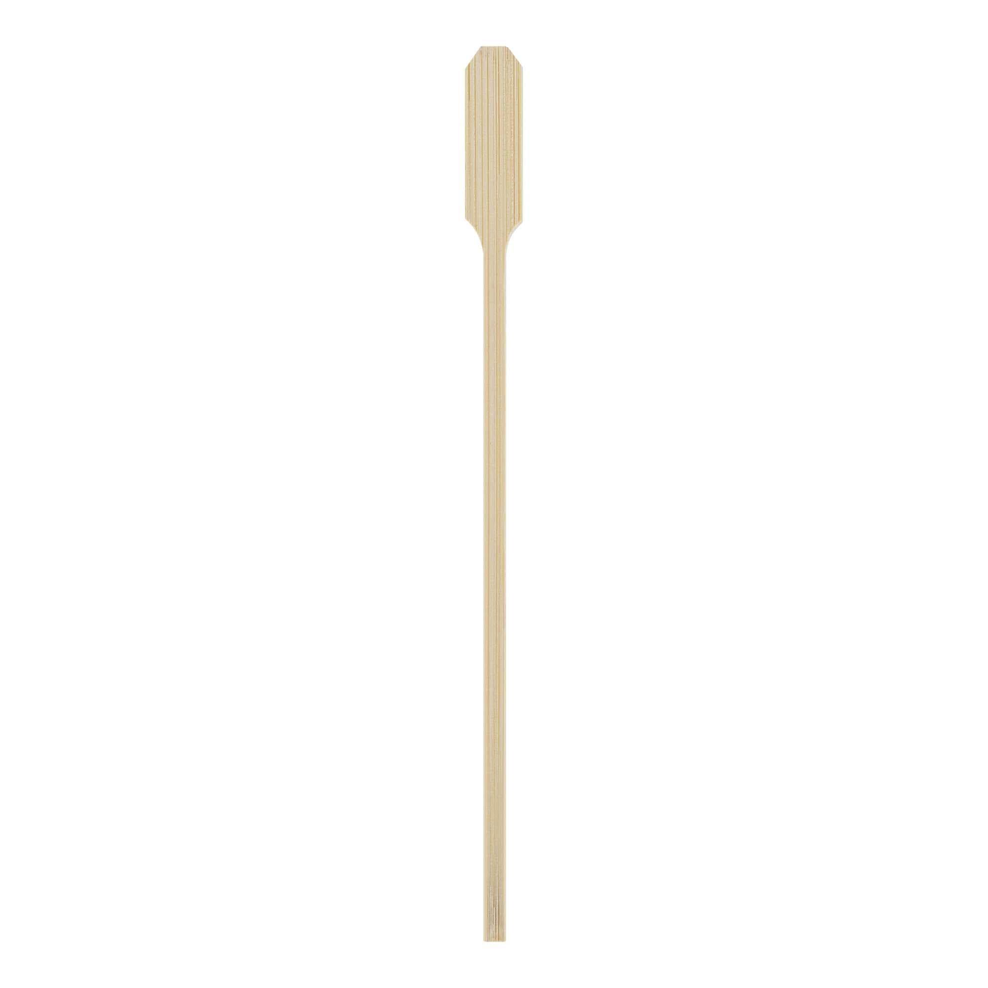 Restpresso Natural Bamboo Paddle Coffee Stirrer - 6" - 10000 count box