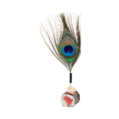 Natural Bamboo Peacock Eye Skewer - 4