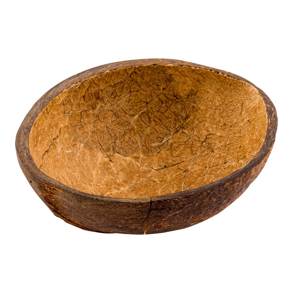 Coco Casa Natural Coconut Shell Bowl - 10 count box