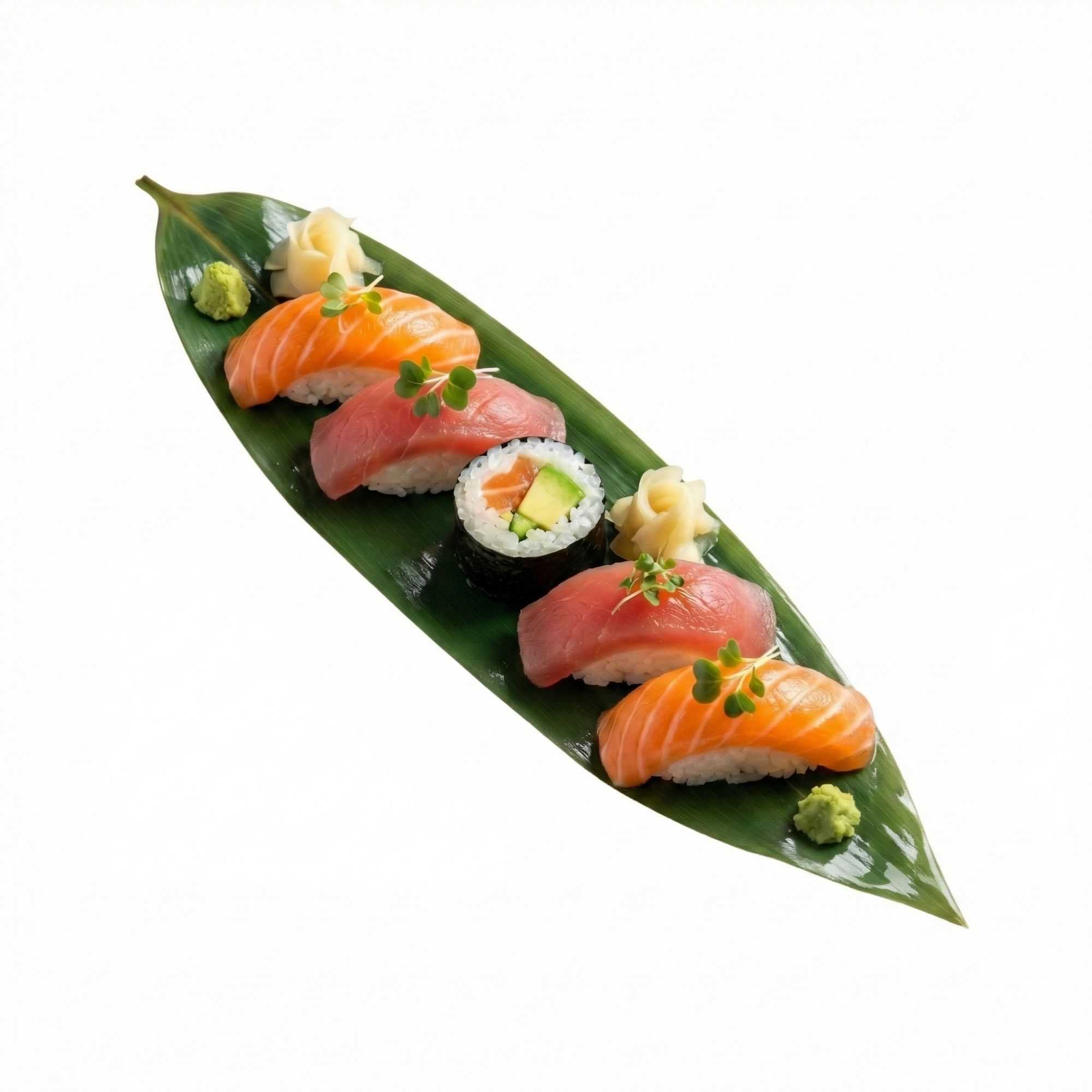 Dojo Green Fresh Bamboo Leaves - Vacuum Packed - 11 3/4" x 3 1/2" - 1000 count box