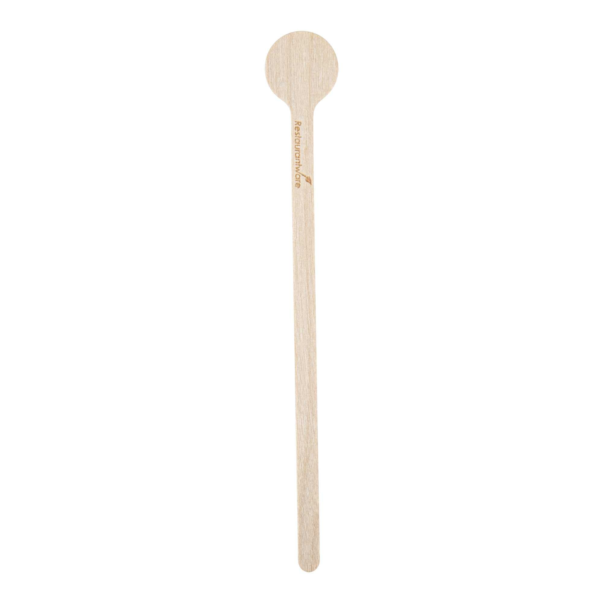 Restpresso Natural Wood Coffee Stirrer - 6" - 10000 count box