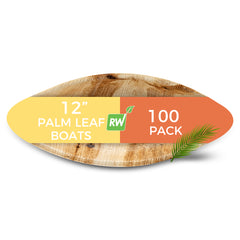 Indo Natural Palm Leaf Boat - 12