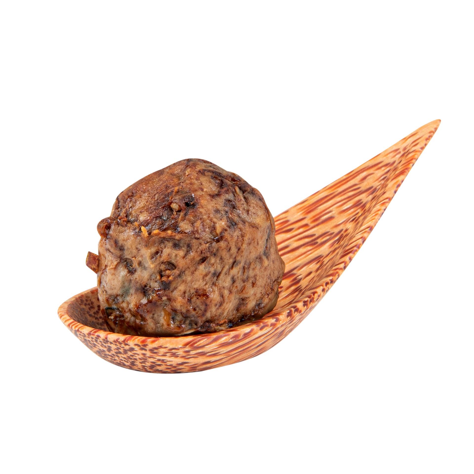 Coco Casa Natural Handmade Teardrop Coconut Spoon - 3 1/4" x 1 1/2" - 4 count box
