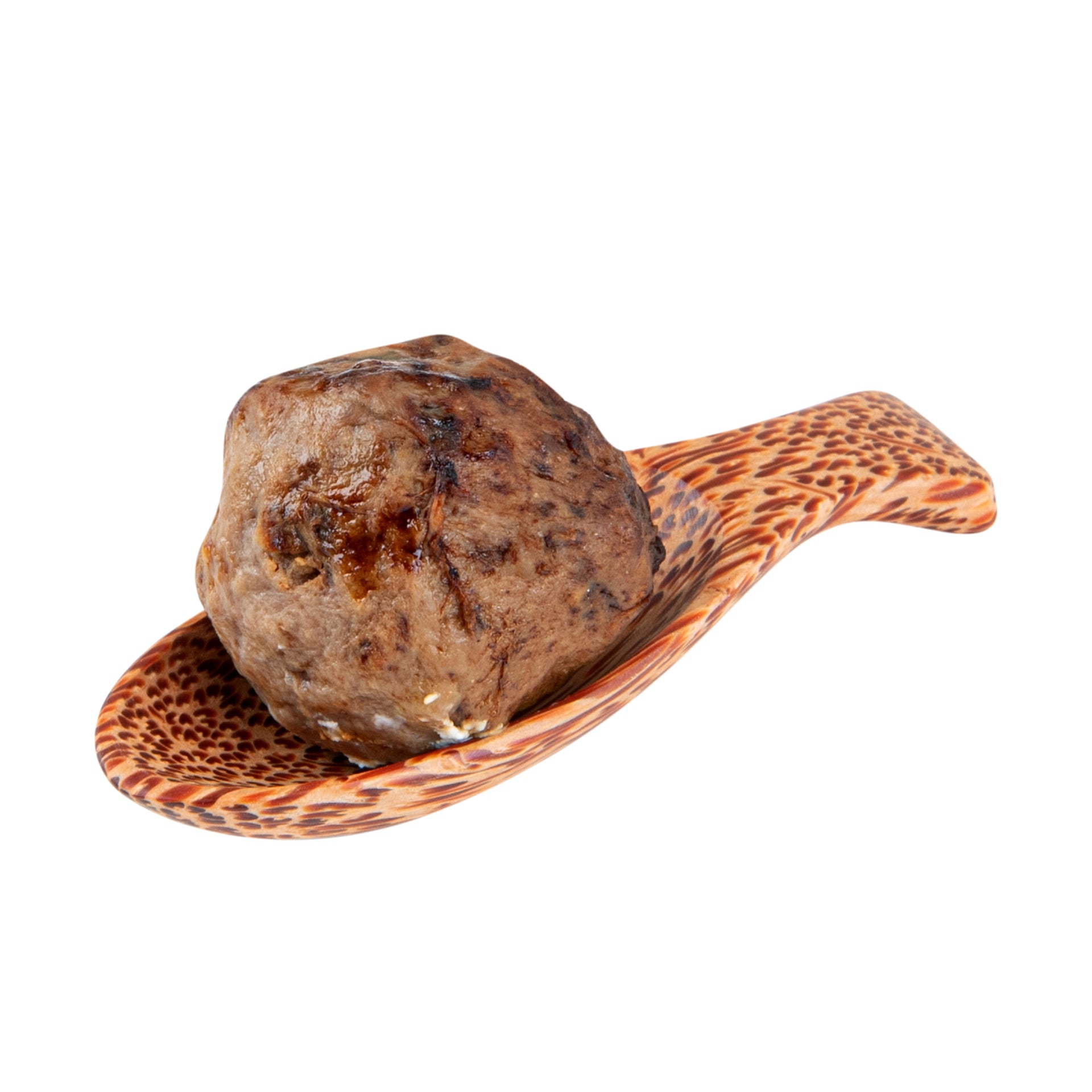 Coco Casa Natural Handmade Coconut Spoon / Scoop - 3 1/2" x 1 1/4" - 4 count box