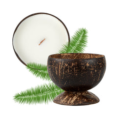 Coco Casa Handmade Coconut Candle Bowl - Sandalwood - 4