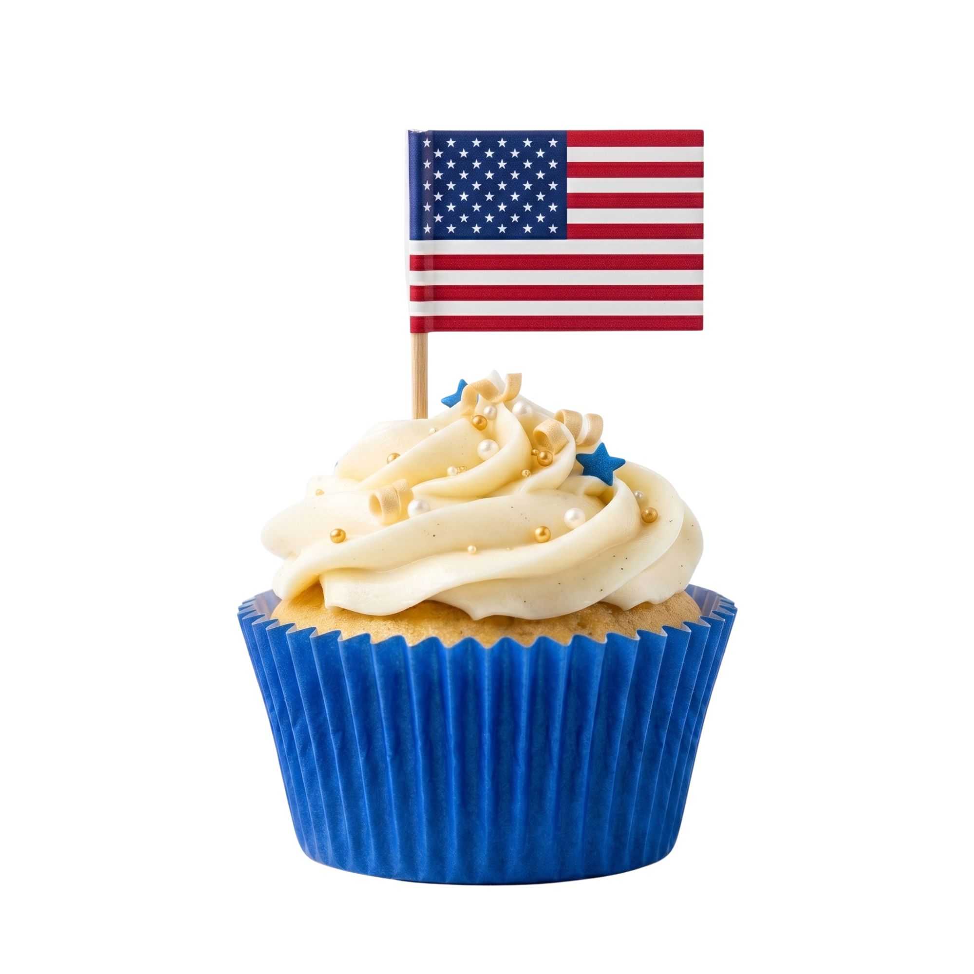 Chef 101 American Flag Food Pick - 2 1/2" - 100 count box