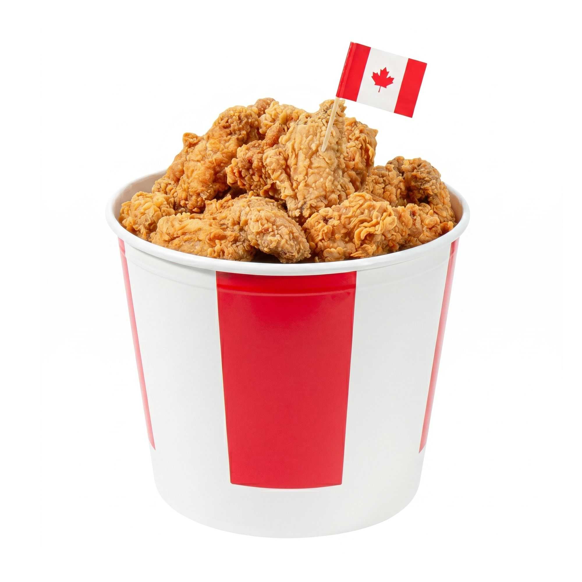 Chef 101 Canadian Flag Food Pick - 2 1/2" - 100 count box