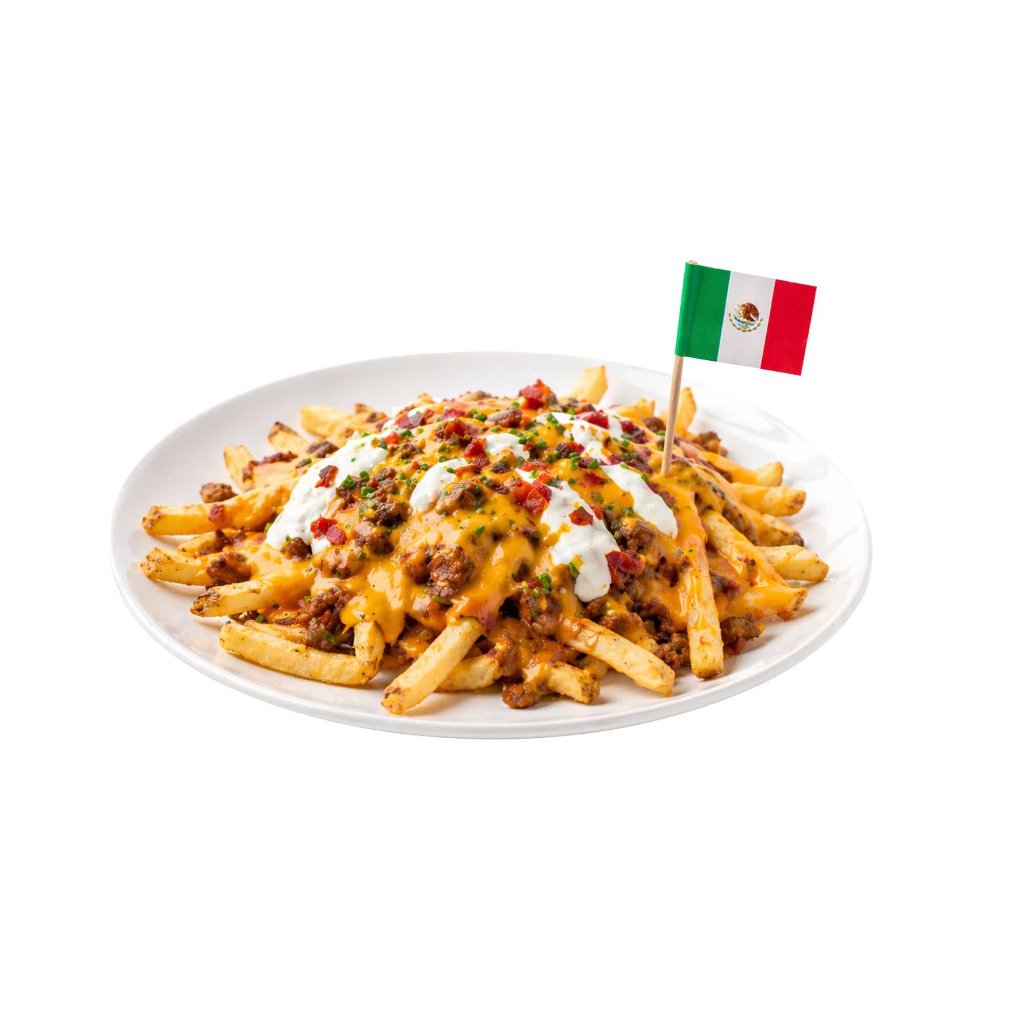 Chef 101 Mexican Flag Food Pick - 2 1/2" - 100 count box