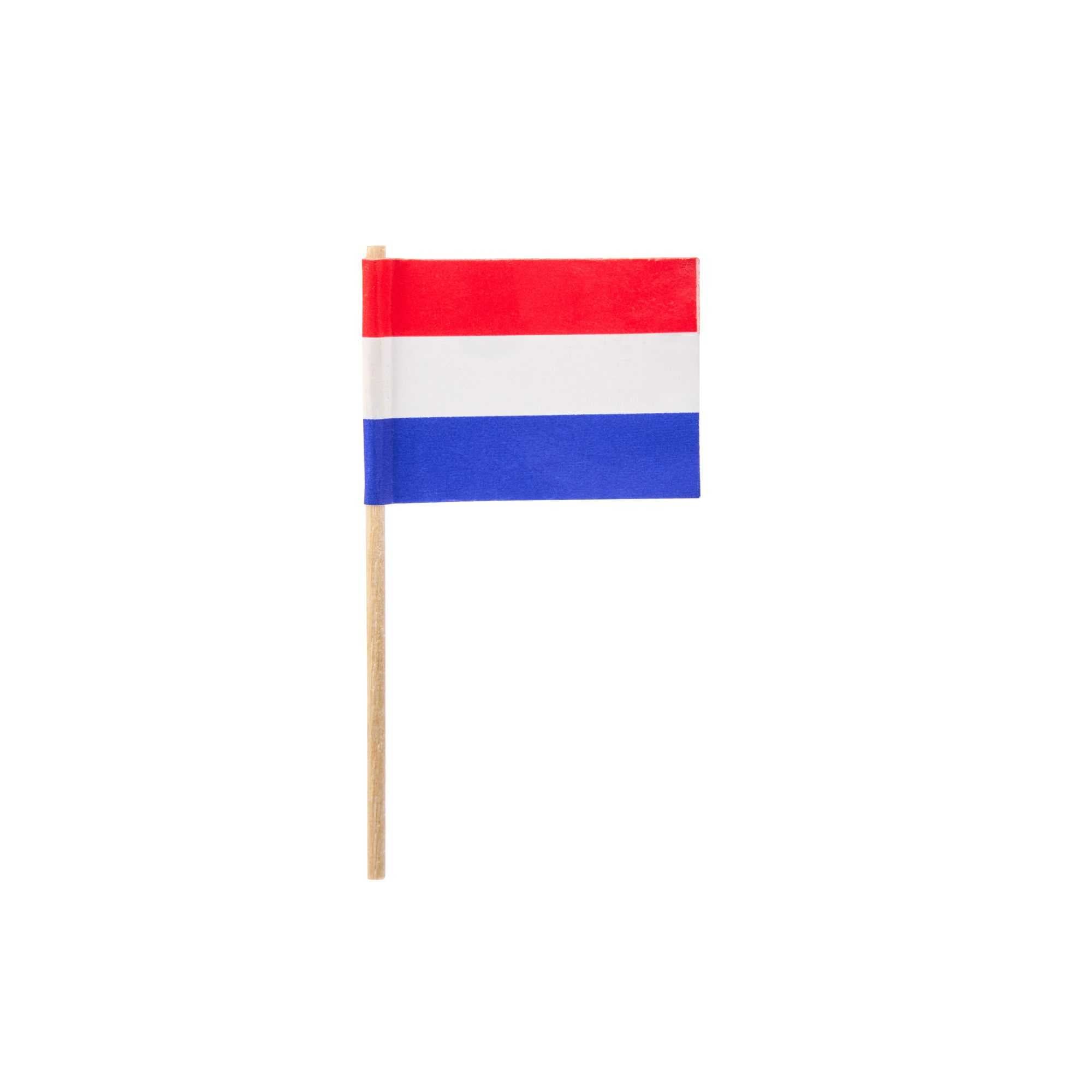 Chef 101 Dutch Flag Food Pick - 2 1/2" - 100 count box