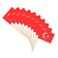 Chef 101 Turkish Flag Food Pick - 2 1/2