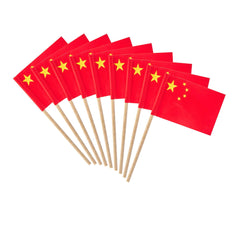 Chef 101 Chinese Flag Food Pick - 2 1/2