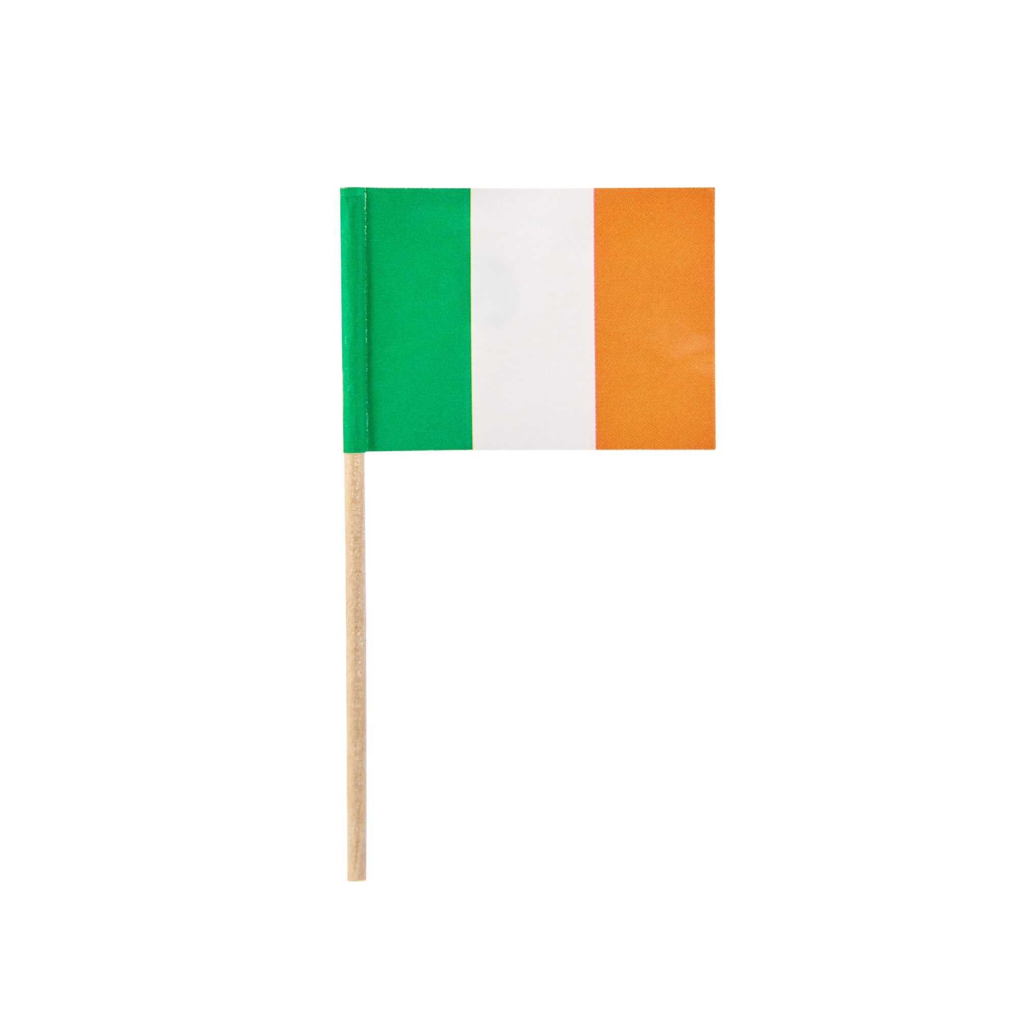 Chef 101 Irish Flag Food Pick - 2 1/2" - 100 count box