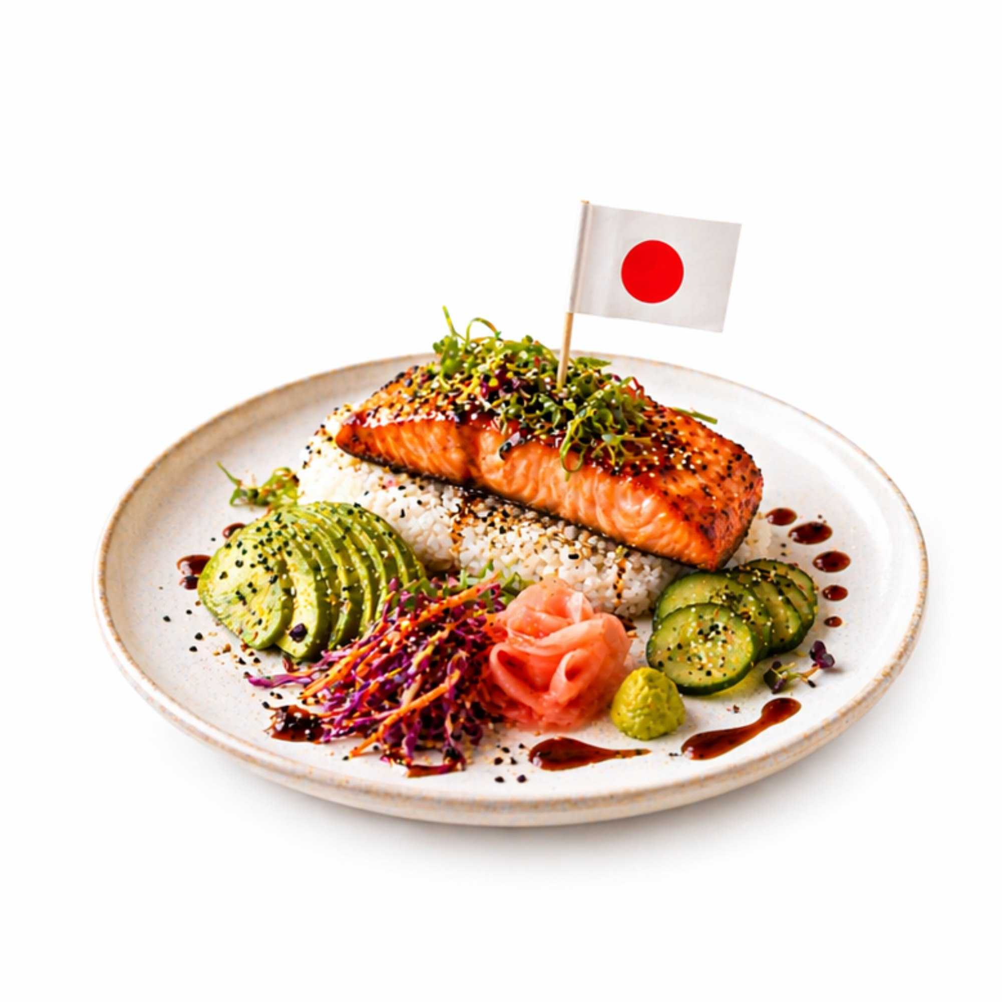 Chef 101 Japanese Flag Food Pick - 2 1/2" - 100 count box