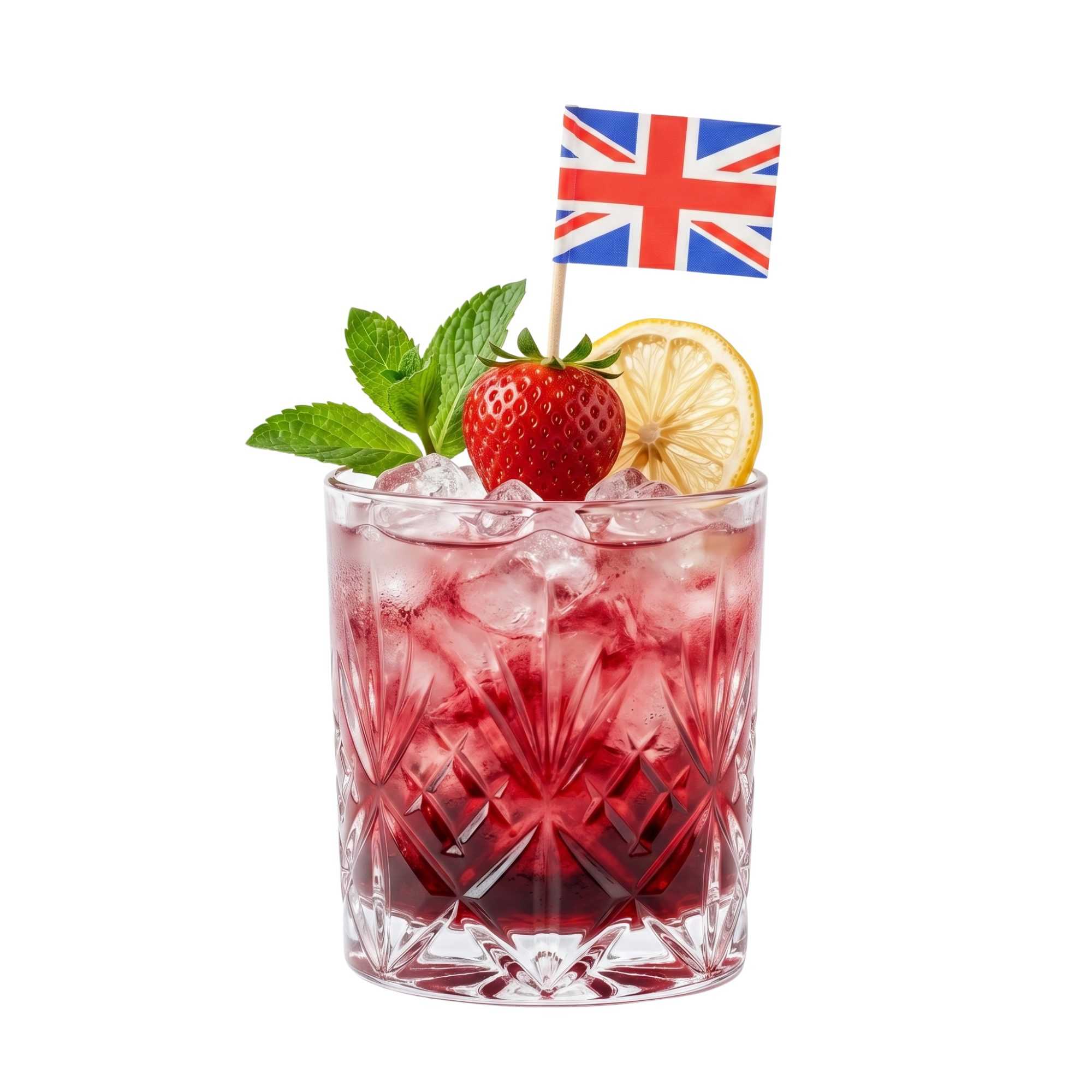 Chef 101 British Flag Food Pick - 2 1/2" - 100 count box