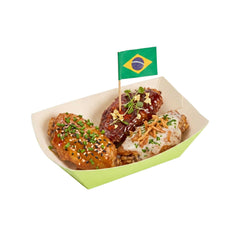 Chef 101 Brazilian Flag Food Pick - 2 1/2