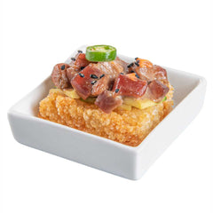 Chef 101 Square White Porcelain Mini Dish - 2 1/2