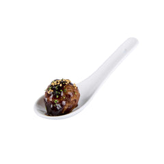 Chef 101 White Porcelain Asian Spoon - 5