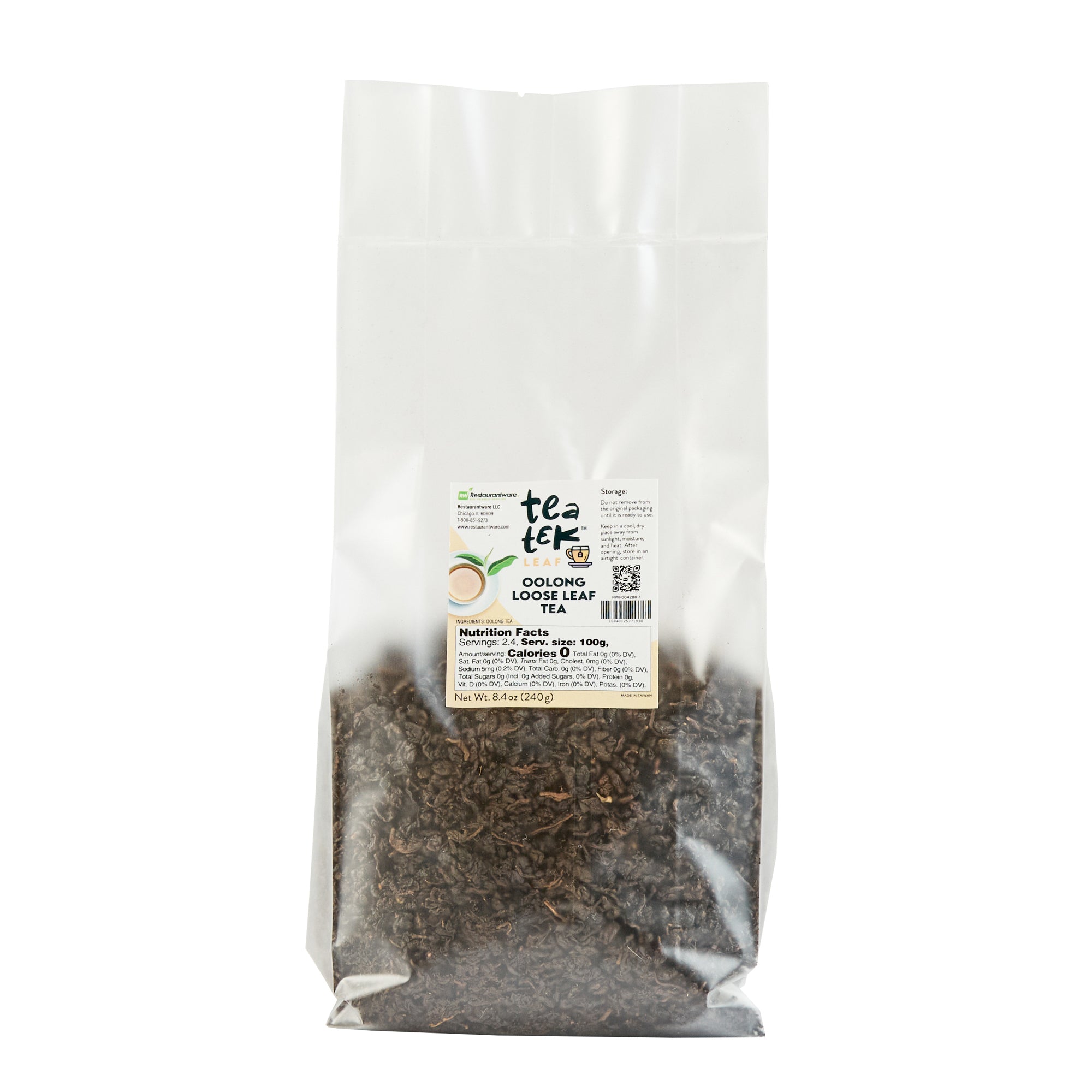 Tea Tek 8.4 oz Oolong Loose Leaf Tea - 1 count box