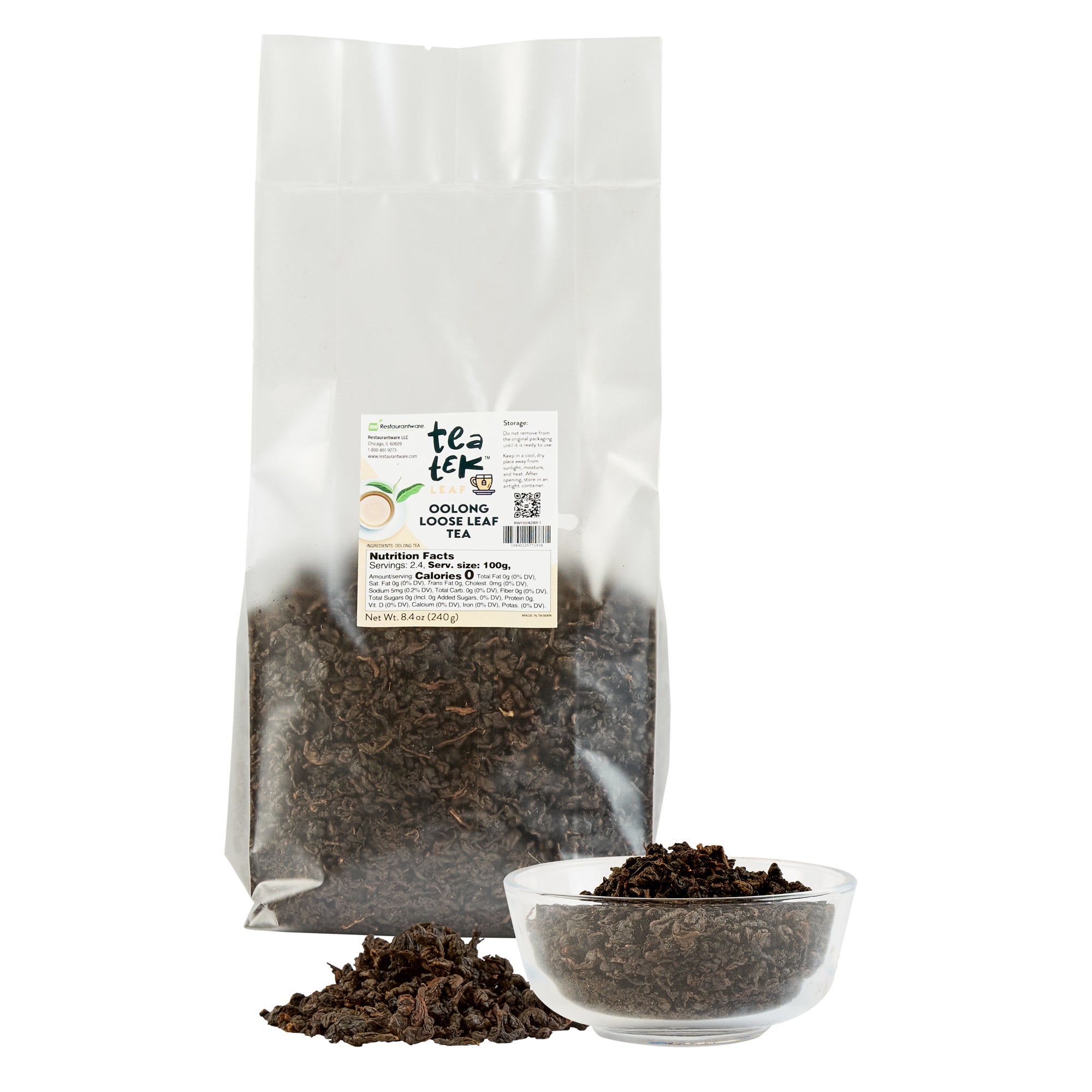 Tea Tek 8.4 oz Oolong Loose Leaf Tea - 1 count box