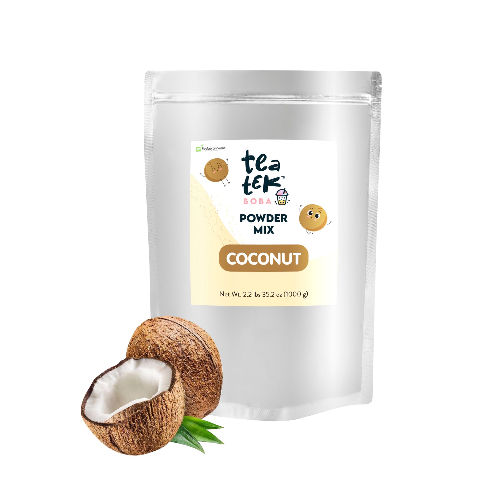 Tea Tek 35 oz Coconut Powder Mix - 10 count box