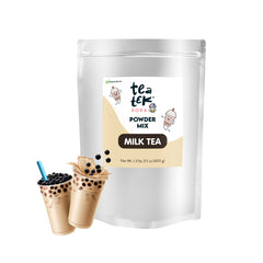 Tea Tek 21.1 oz Milk Tea Powder Mix - 12 count box