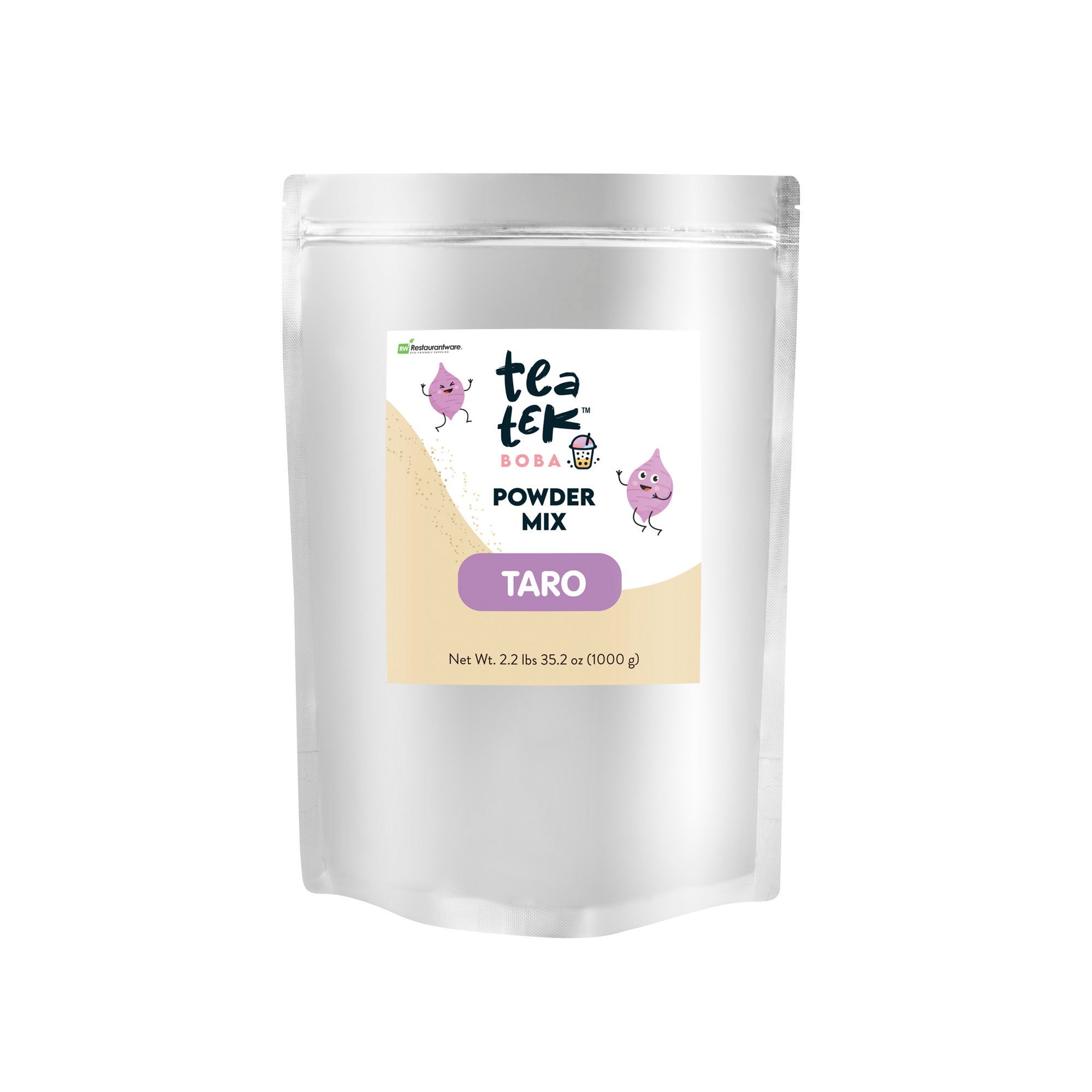 Tea Tek 35.2 oz Taro Powder Mix - 10 count box