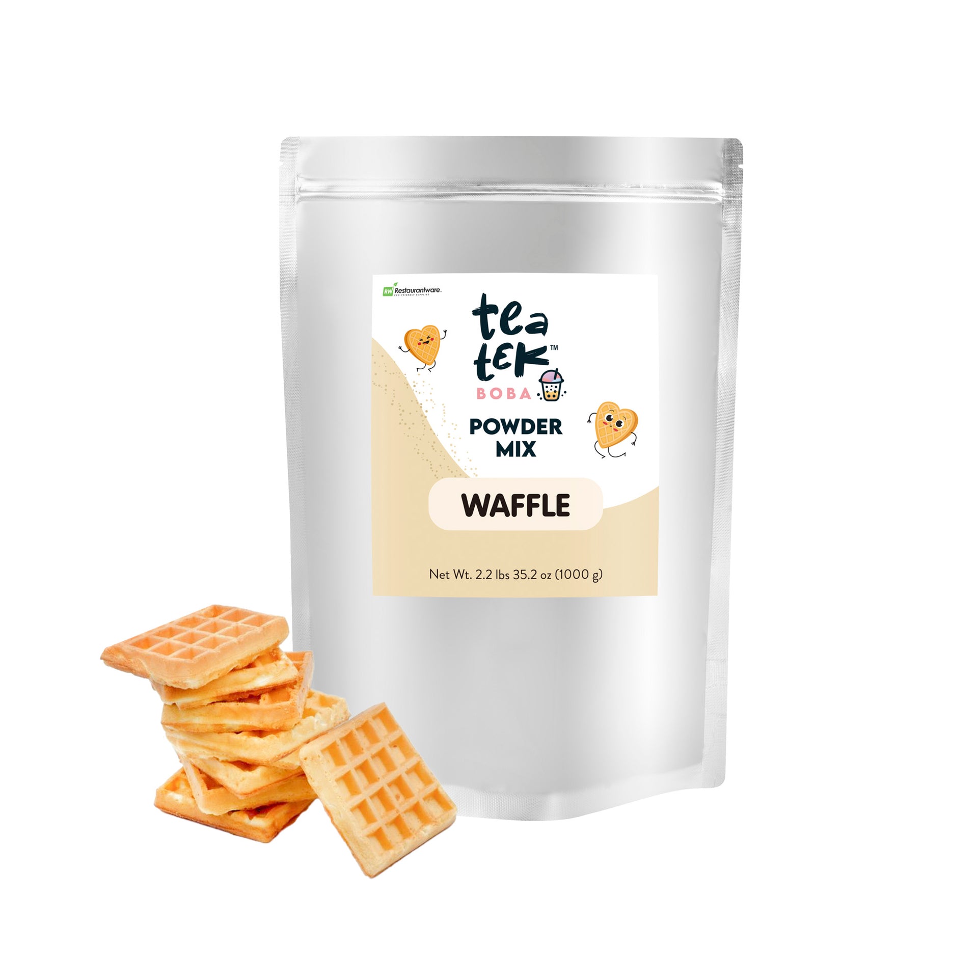 Tea Tek 35.2 oz Waffle Powder Mix - 10 count box
